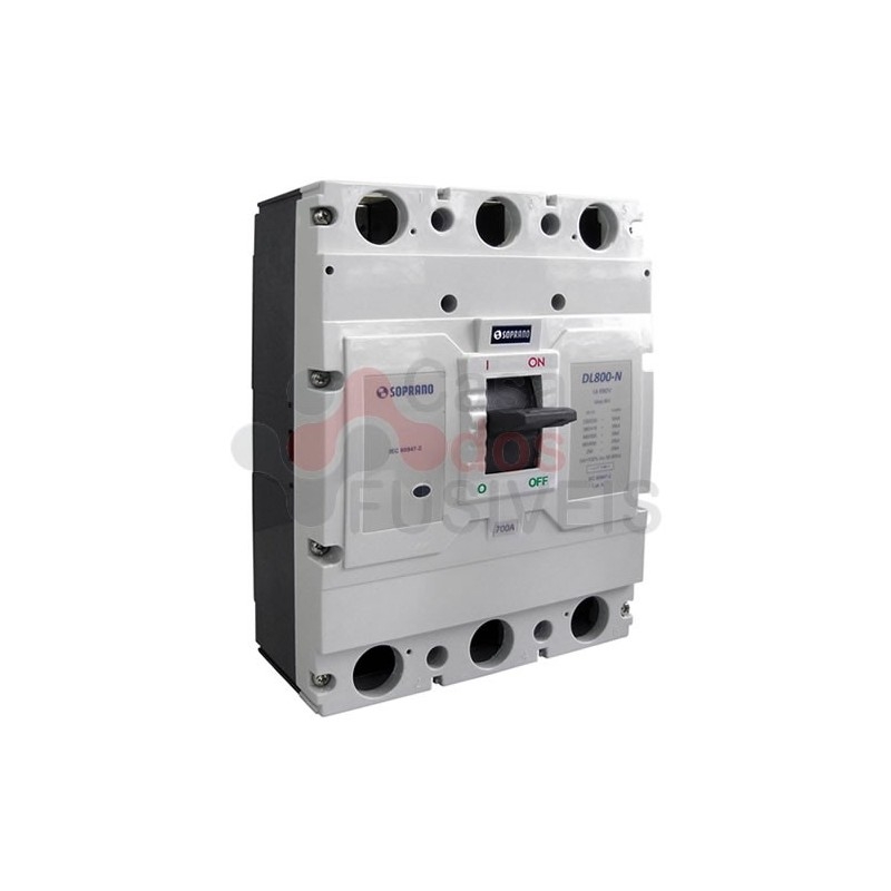 Foto Disjuntor Tripolar - DL800 700A 690VCA