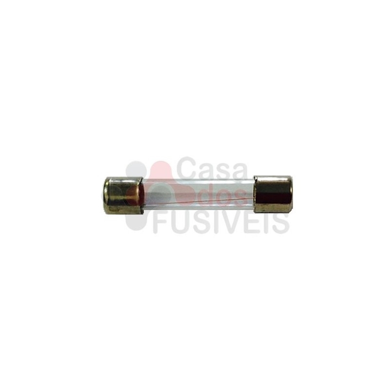 Foto Fusível de Vidro Grande 6x32 1/2A Rápido 250V